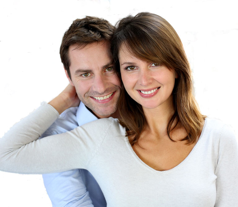 Smiling Woman/Child
